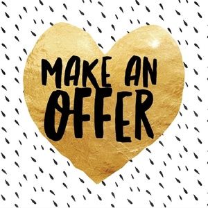 I accept all reasonable offers!💕